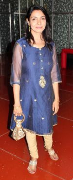 Sunita Chhaya at Ektanand Pictures LIFE IS GOOD trailer launch in Cinemax, Mumbai on 5th JUly 2012.jpg